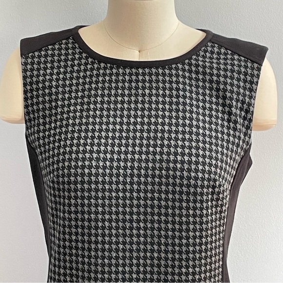 Laundry by Shelli Segal Houndstooth Sheath Dress- Size 8 - Picture 6 of 9